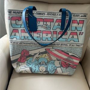 Coach Captain America Marvel Tote